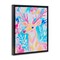 Stupell Industries Bright Pastel Deer Floating Frame, design by Arlington Prints